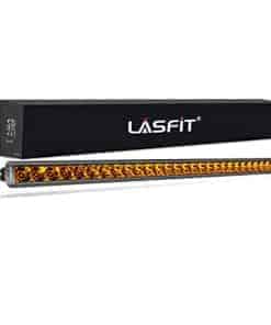 Barra de luz LED ámbar LASFIT de 32 pulgadas, 8650LM/2000K,