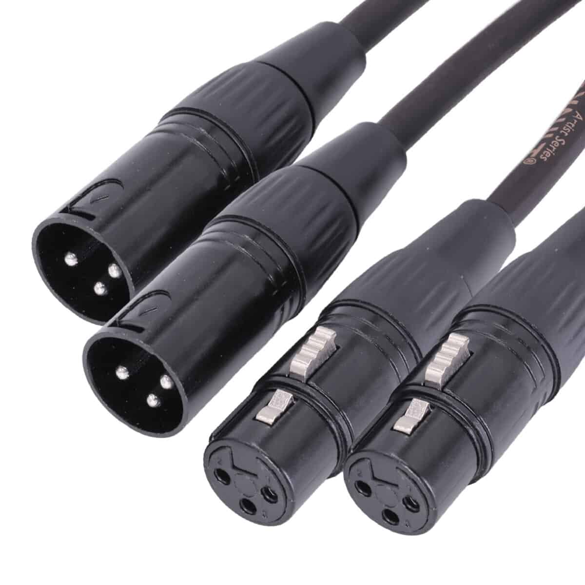 Cables XLR Tone Vault Audio & Media de 25 pies (paquete de
