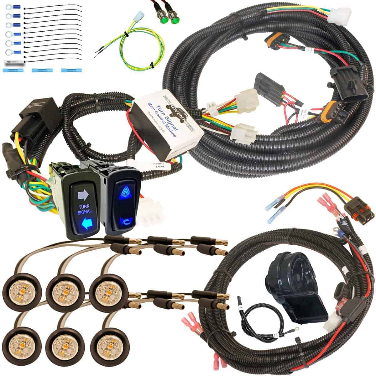 Kit de señal de giro Plug and Play de MCSADVENTURES: