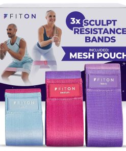 Bandas de Resistencia FitOn Sculpt para Entrenamiento,