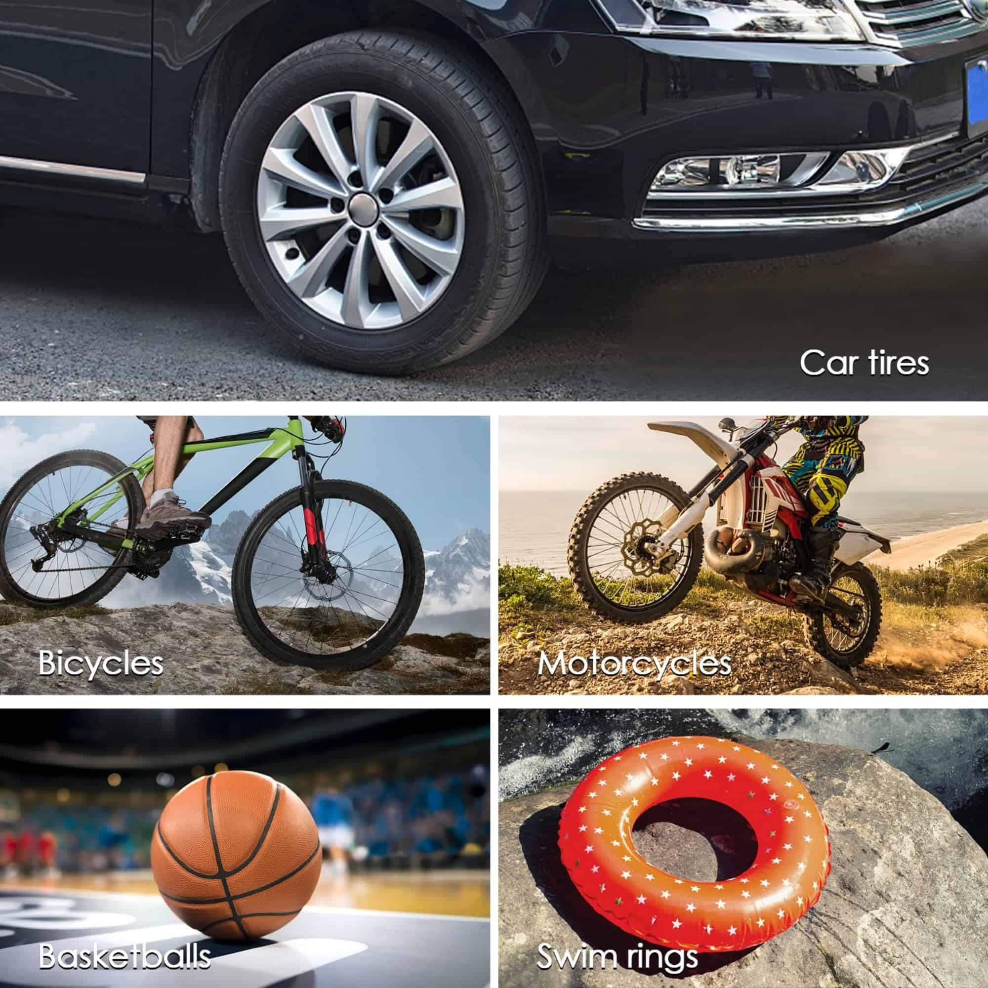 Inflador de Neumáticos Inalámbrico Compatible con Batería - Imagen 8