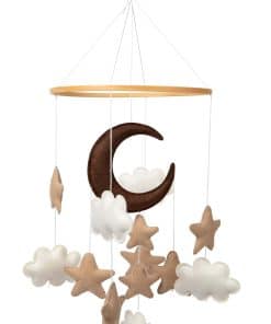 Móvil para cuna de bebé - Decoración moderna de guardería