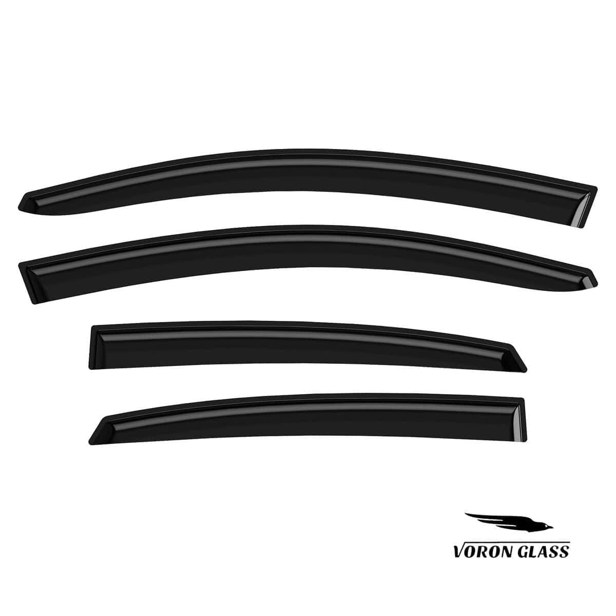 Voron Glass Deflectores de Lluvia con Cinta Adhesiva para - Imagen 8
