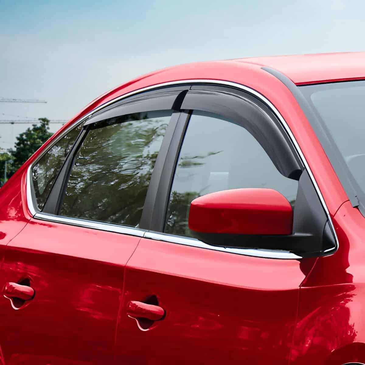 Voron Glass Deflectores de Lluvia con Cinta Adhesiva para - Imagen 3