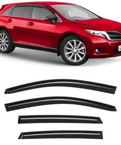 Voron Glass Deflectores de Lluvia Extra -Negro