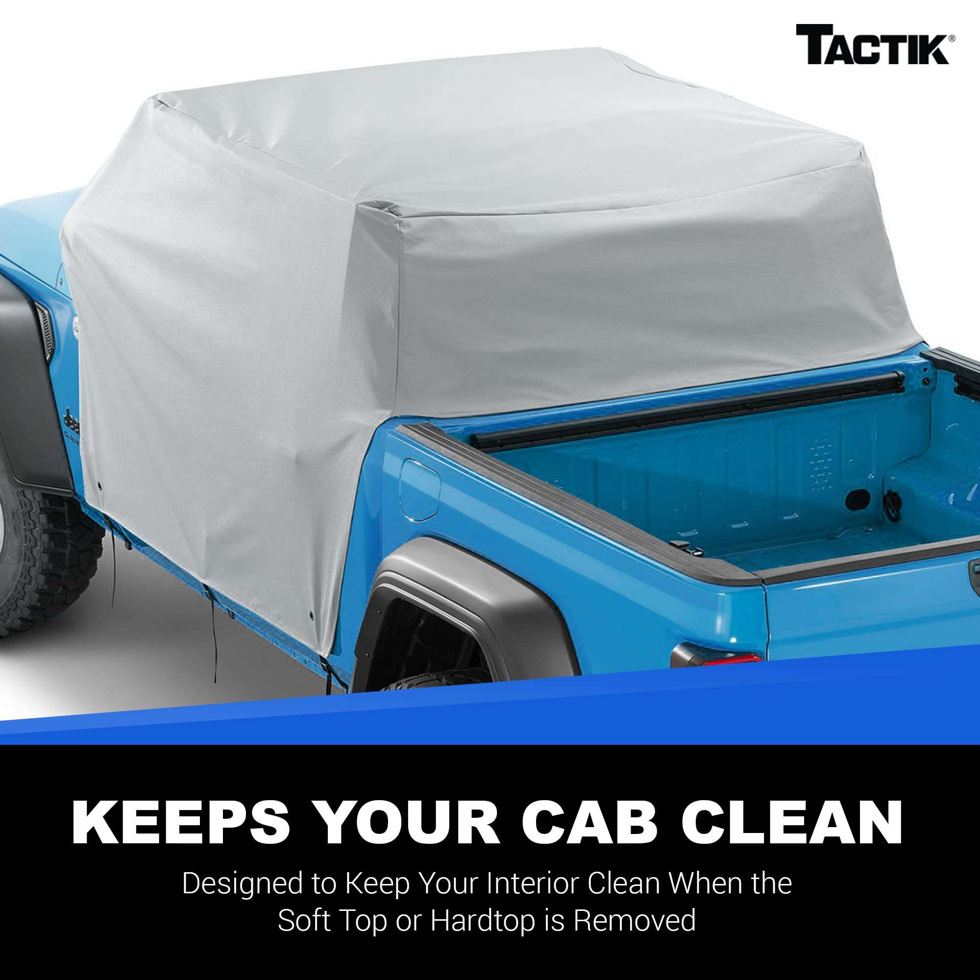 Cubierta de Cabina Multicapa TACTIK con solapas de puerta - - Imagen 3