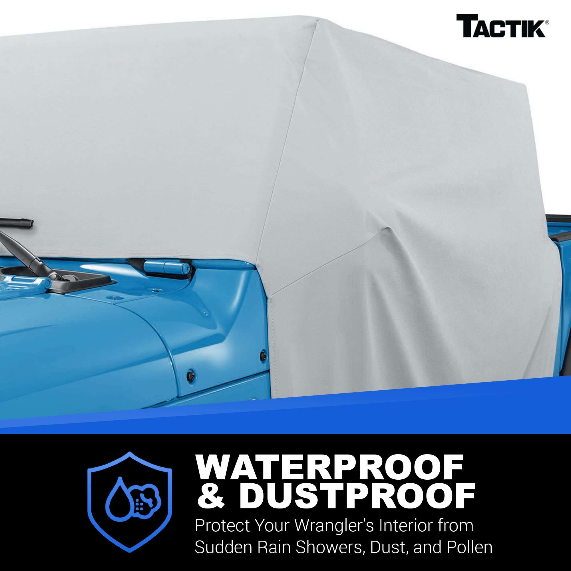 Cubierta de Cabina Multicapa TACTIK con solapas de puerta - - Imagen 5