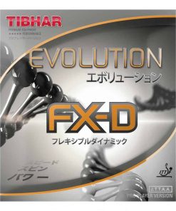 Goma de Tenis de Mesa Tibhar FX-D (Negro, 1.9)
