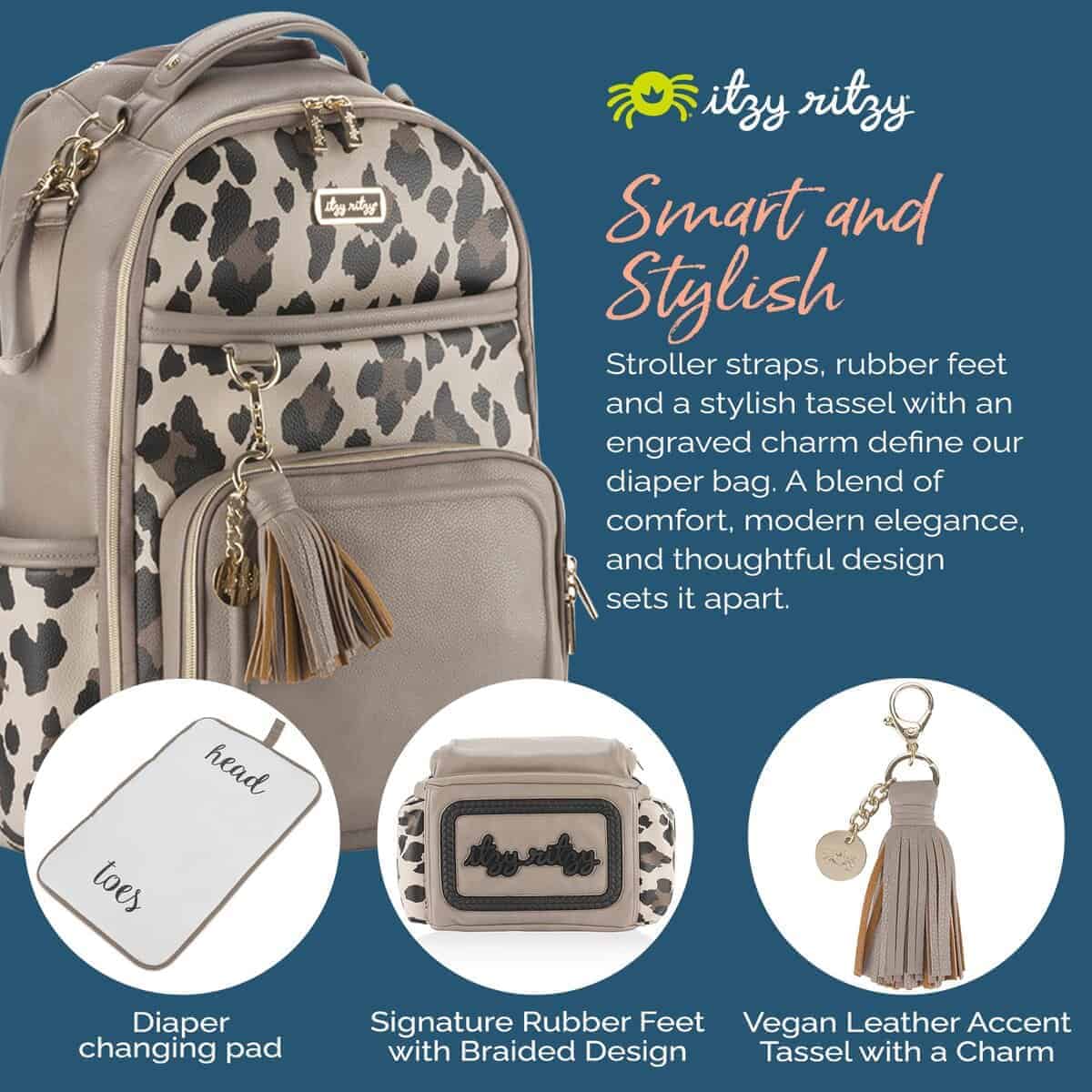 Bolso de pañales Itzy Ritzy � Mochila de gran capacidad - Imagen 7