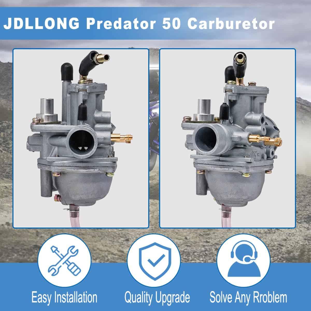 Carburador JDLLONG Predator 50 para Polaris 90 para - Imagen 4