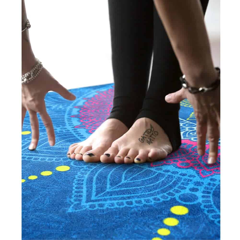 Tapete de Yoga Grande 75"L x 40"W x 8mm Extra Grueso Tapete - Imagen 5