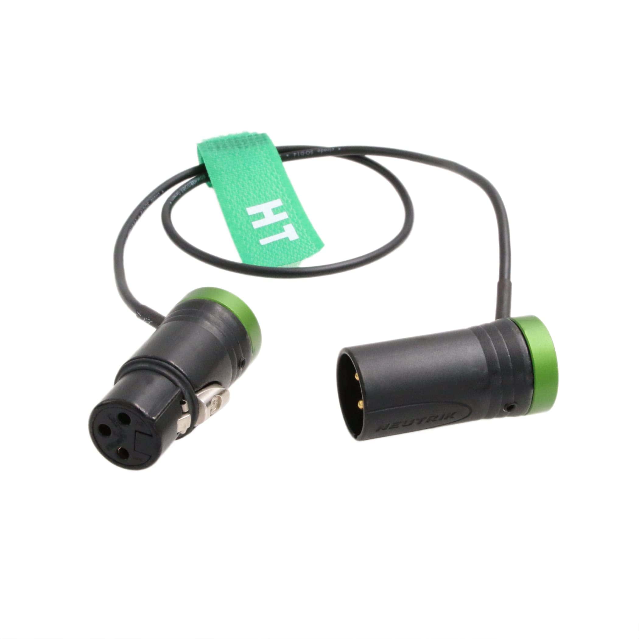 Cable de Audio HangTon XLR de bajo perfil de 3 pines macho