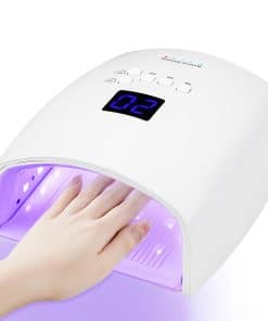 Lámpara de Uñas LED UV de 66W, Profesional Recargable