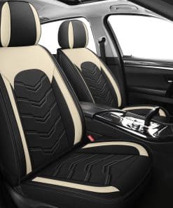 Cubre Asientos de Piel para Automóvil 5 Piezas Juego