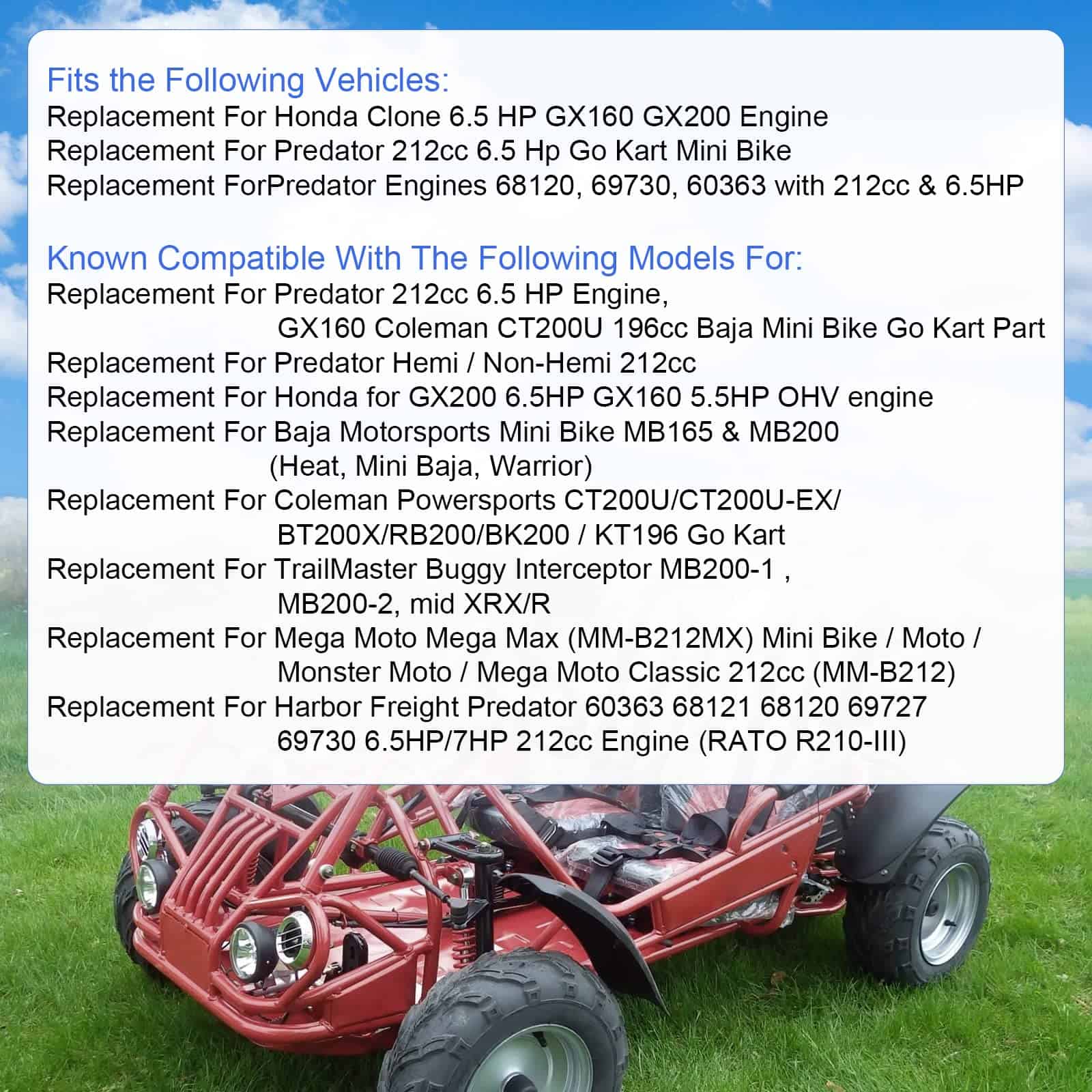 Carburador de Alto Rendimiento con Filtro de Aire y - Imagen 6