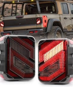 M MIBAHE Luces traseras LED para Gladiator JT con luz de