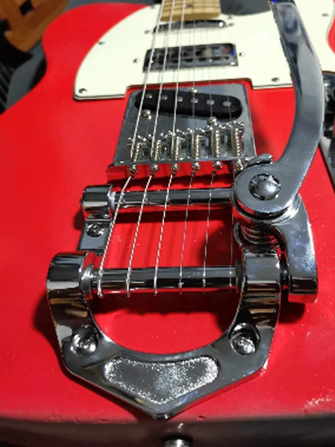 Puente de tremolo de cola de guitarra eléctrica Big Rocking - Imagen 7