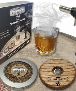 Kit ahumador para cócteles Smokepuck - Fabricado en EE. UU.