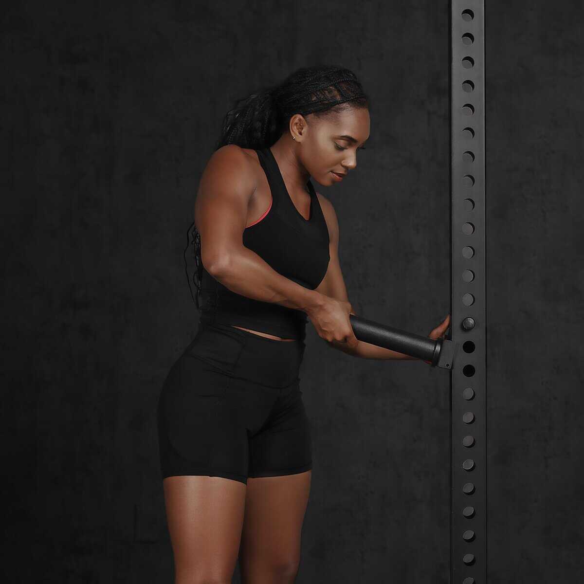 Soporte de Placa de Peso Olímpico AmStaff Fitness para - Imagen 7