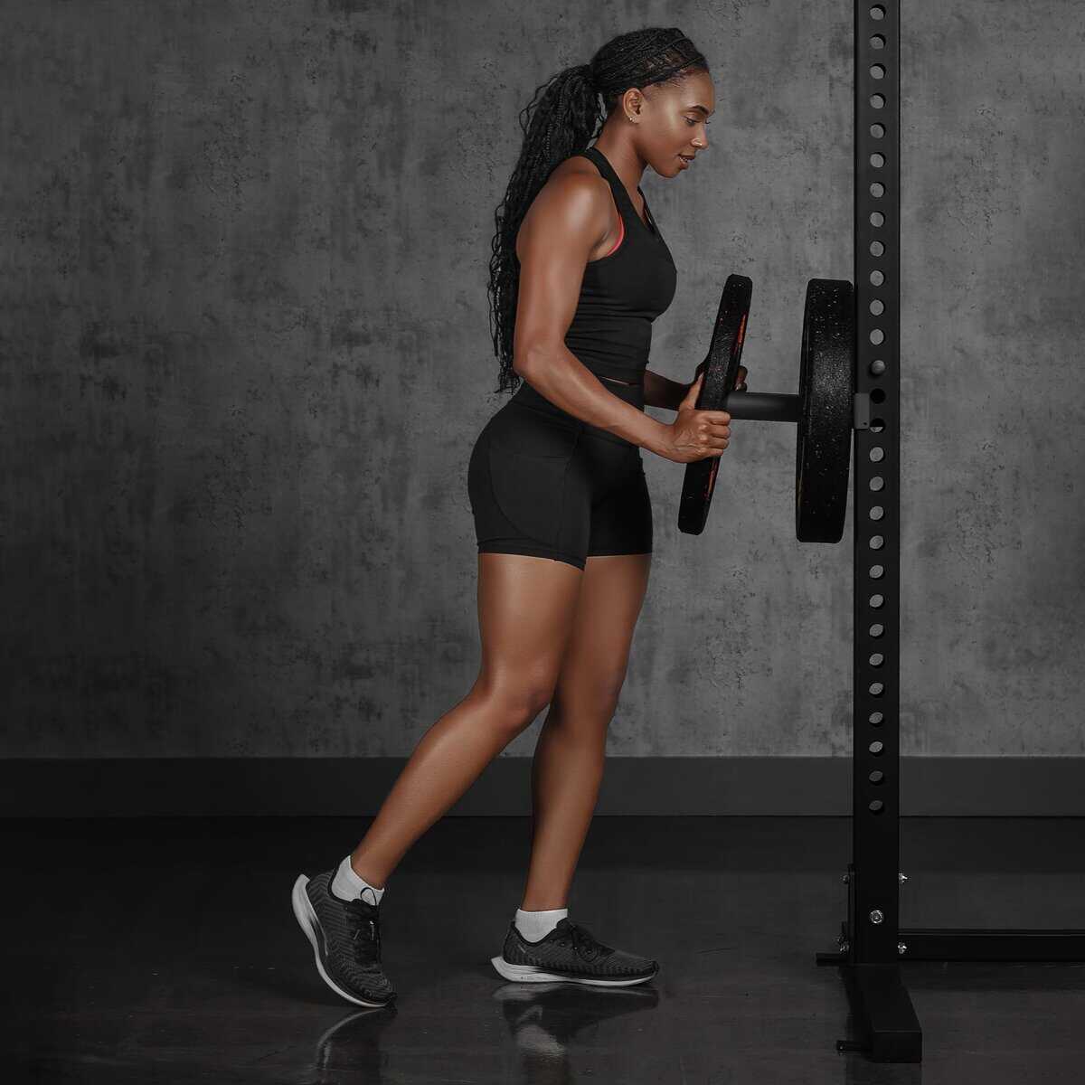 Soporte de Placa de Peso Olímpico AmStaff Fitness para - Imagen 8