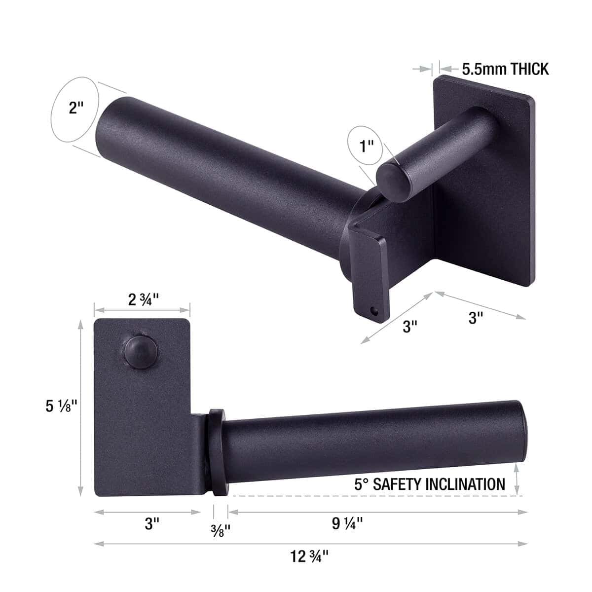 Soporte de Placa de Peso Olímpico AmStaff Fitness para - Imagen 6