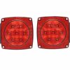 CONJUNTO DE LUCES CONVEX Submersible Square LED Rojas para