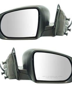 Conjunto de espejos TRQ para el lado del conductor y del