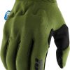 Guantes de protección 100% Cognito Smart Shock color verde