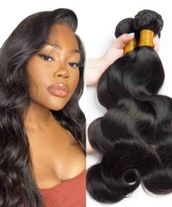 Paquetes de Cabello Humano Onda del Cuerpo de 14 16 18