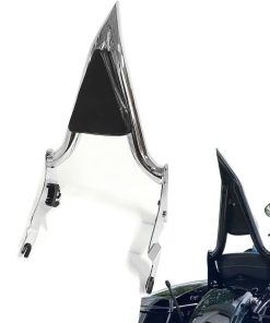 Sissy Bar Cromado, Respaldo trasero desmontable compatible