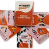 Cartas de ejercicio Fitness Is NOT A Game | Mazo de 52