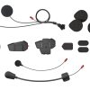Kit de Abrazadera de Casco Sena para SPIDER ST1, Negro,