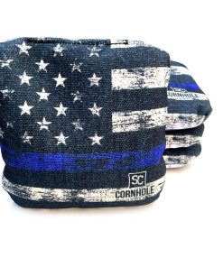 Bolsas de Cornhole Profesionales SC Cornhole -Línea Azul Del