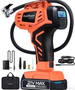 Inflador de neumáticos KeenPower, Compresor de aire, 21V,