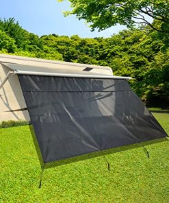 Dulepax Toldo de Sombra para Caravana con Cremallera