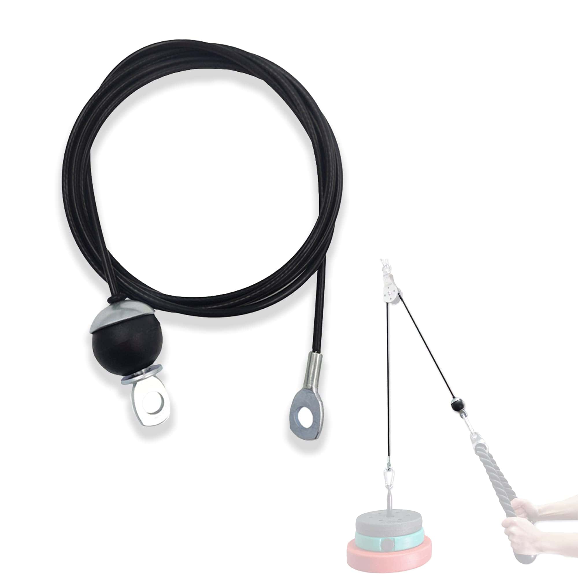 J Bryant Fitness Gym Replacement Cable Fitness Pulley Cable