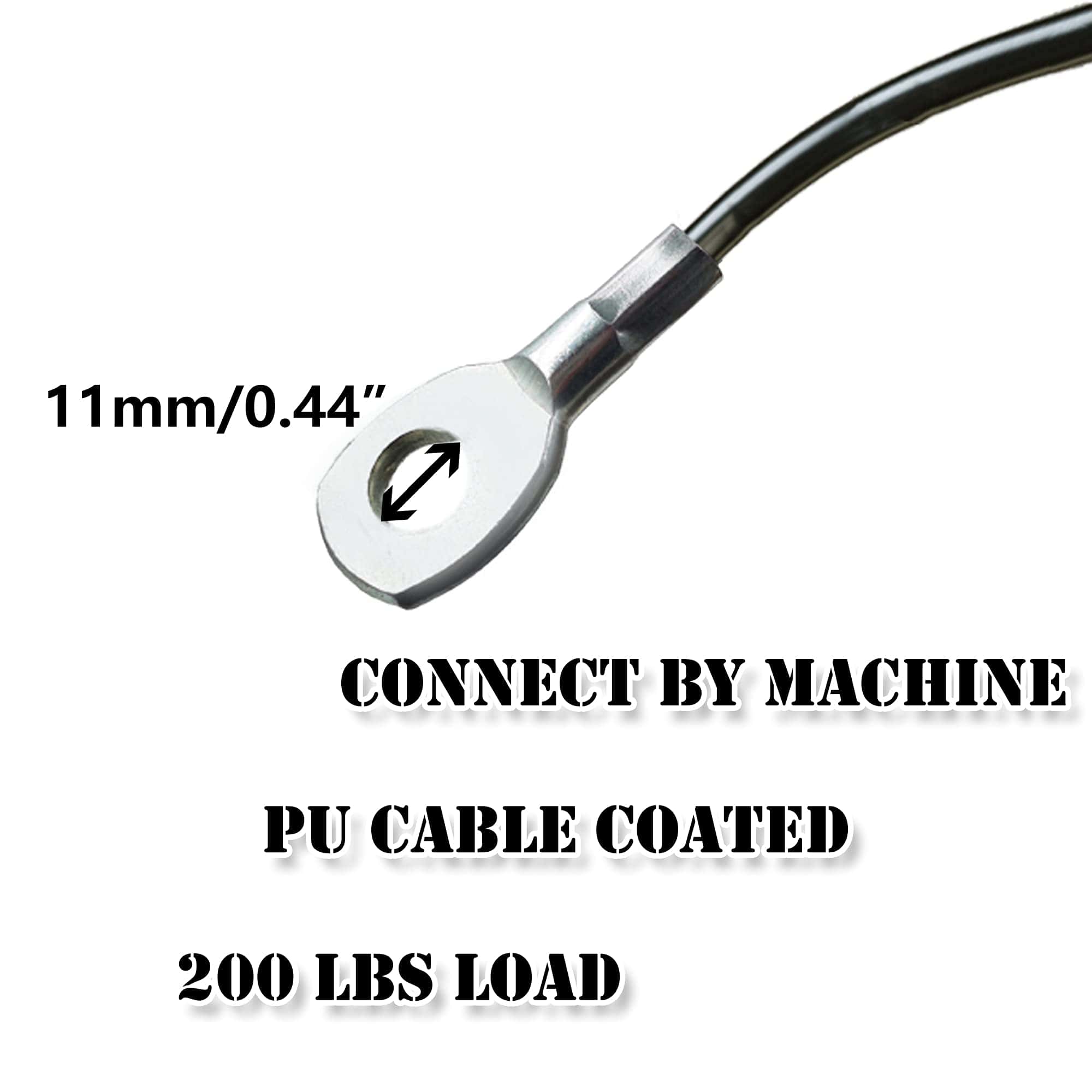 J Bryant Fitness Gym Replacement Cable Fitness Pulley Cable - Imagen 4