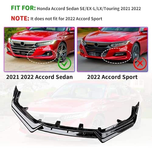 Labio del parachoques delantero arcaico compatible para - Imagen 3