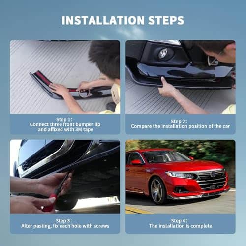 Labio del parachoques delantero arcaico compatible para - Imagen 9