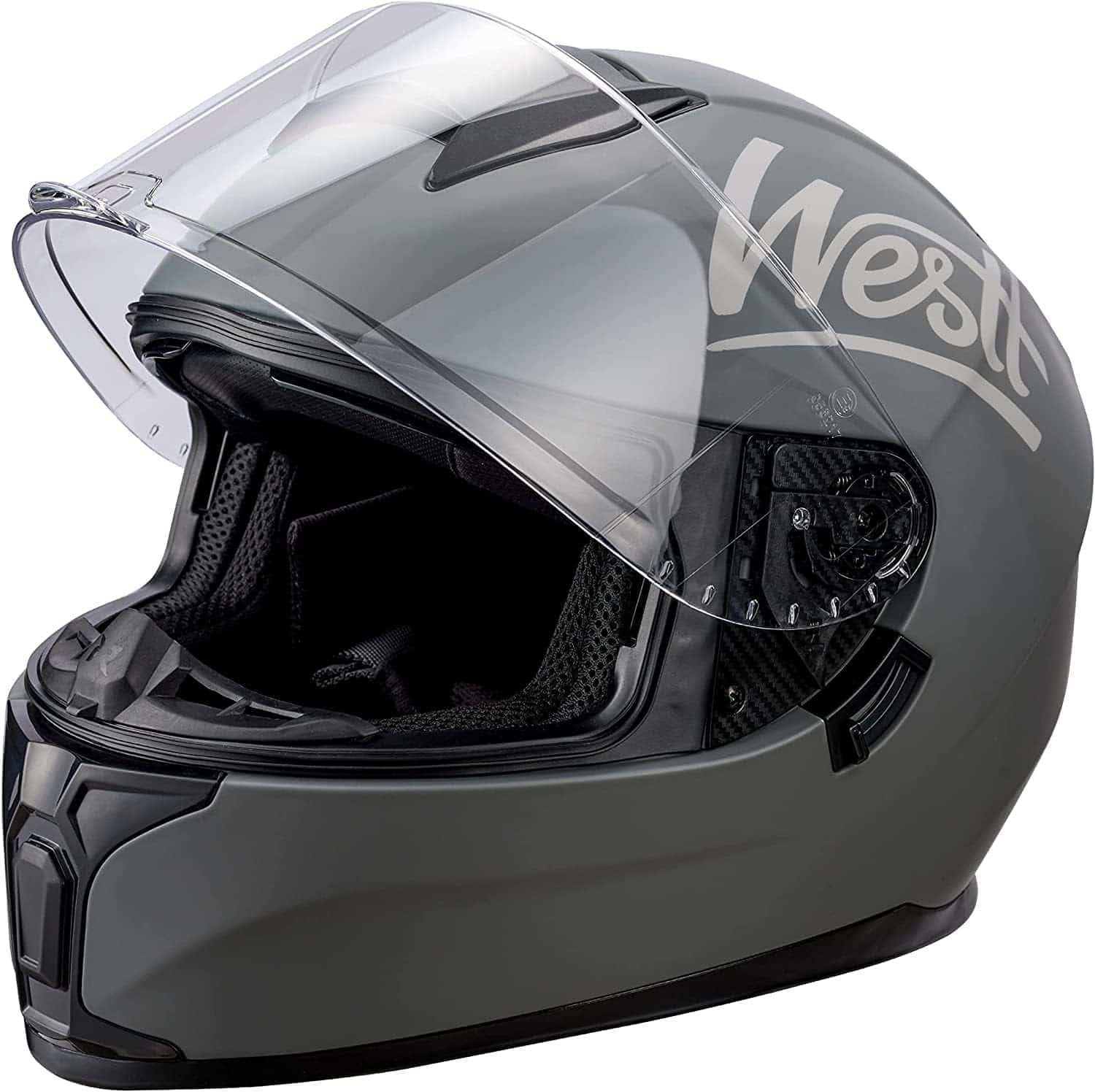 Cascos de Motocicleta Compactos Westt - con Doble Visera,