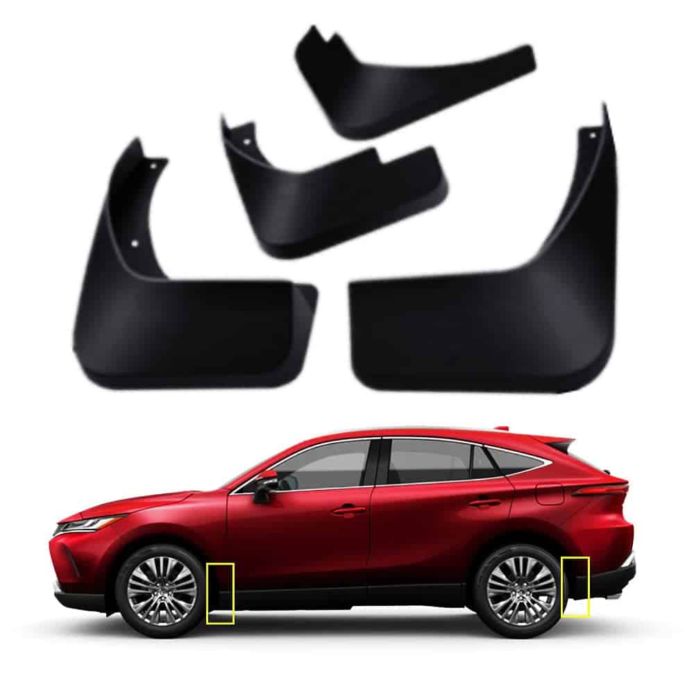 Kit de Guardabarros para Toyota Venza 2021-2024 Juego de