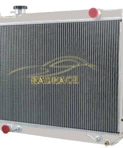 Radiador de aluminio RadRace para Toyota Tacoma 2.4L L4,