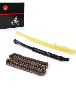 Cadena de distribución y guías de levas compatibles con