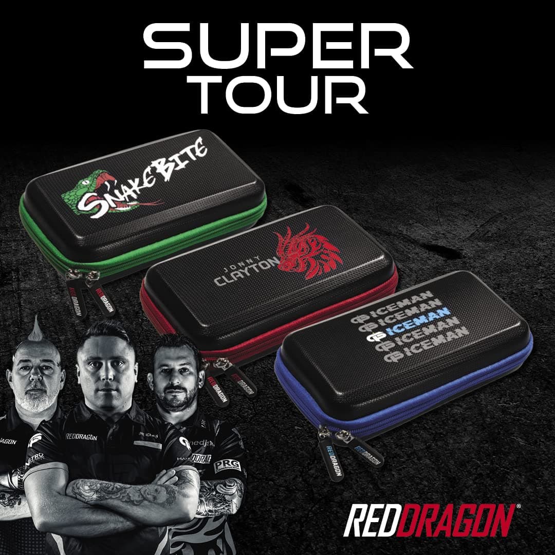 Estuche de dardos Red Dragon Peter Wright Snakebite Super - Imagen 5