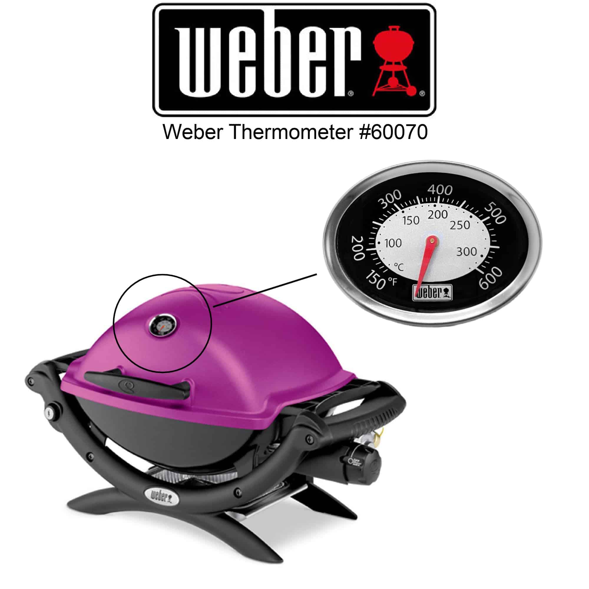 Termómetro Oval Genuino Weber 60070 - Imagen 5