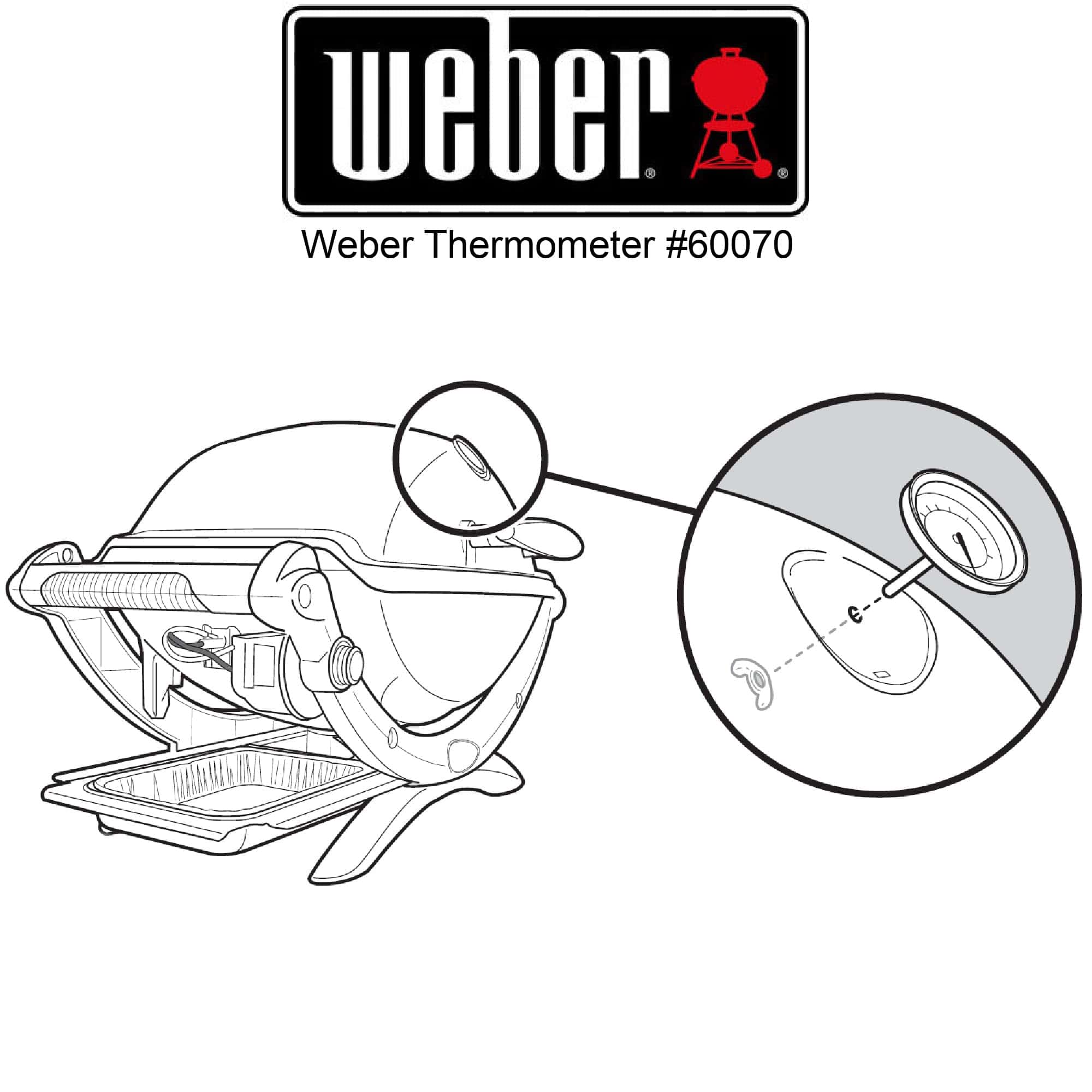 Termómetro Oval Genuino Weber 60070 - Imagen 6