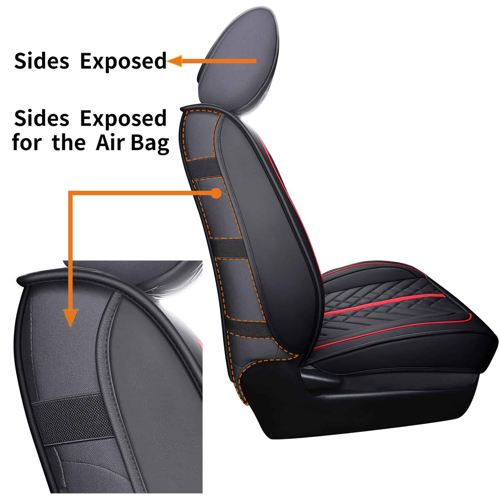 Cubiertas de asiento Tomatoman Toyota Tacoma 2005-2022 2023 - Imagen 5