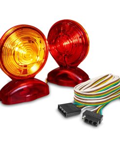 Juego de Luces de Remolque Magnéticas Rojas/Ámbar LED True