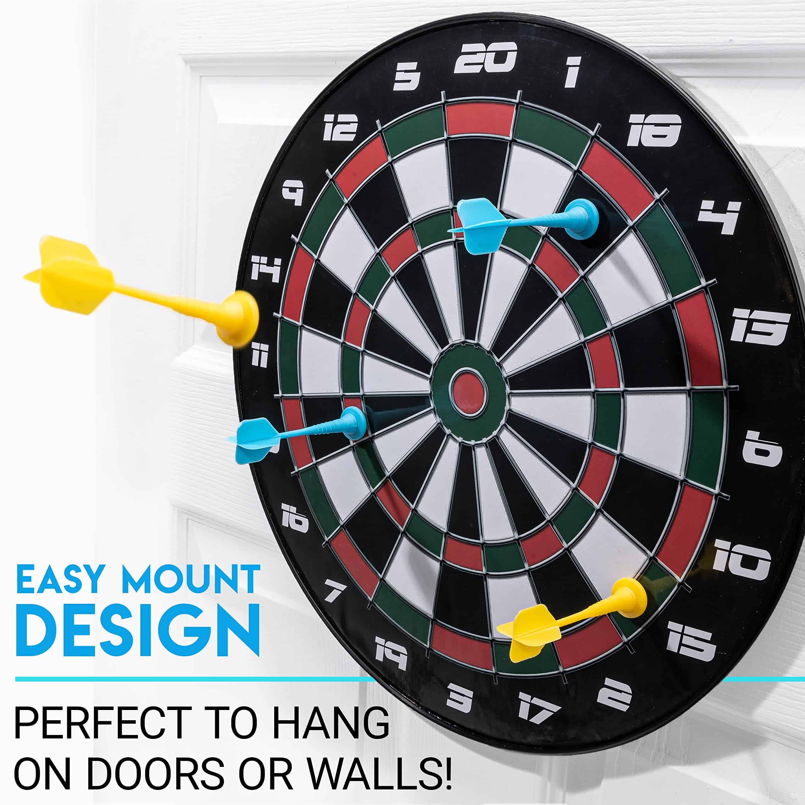 Set de tablero de dardos magnético Franklin Sports - - Imagen 9