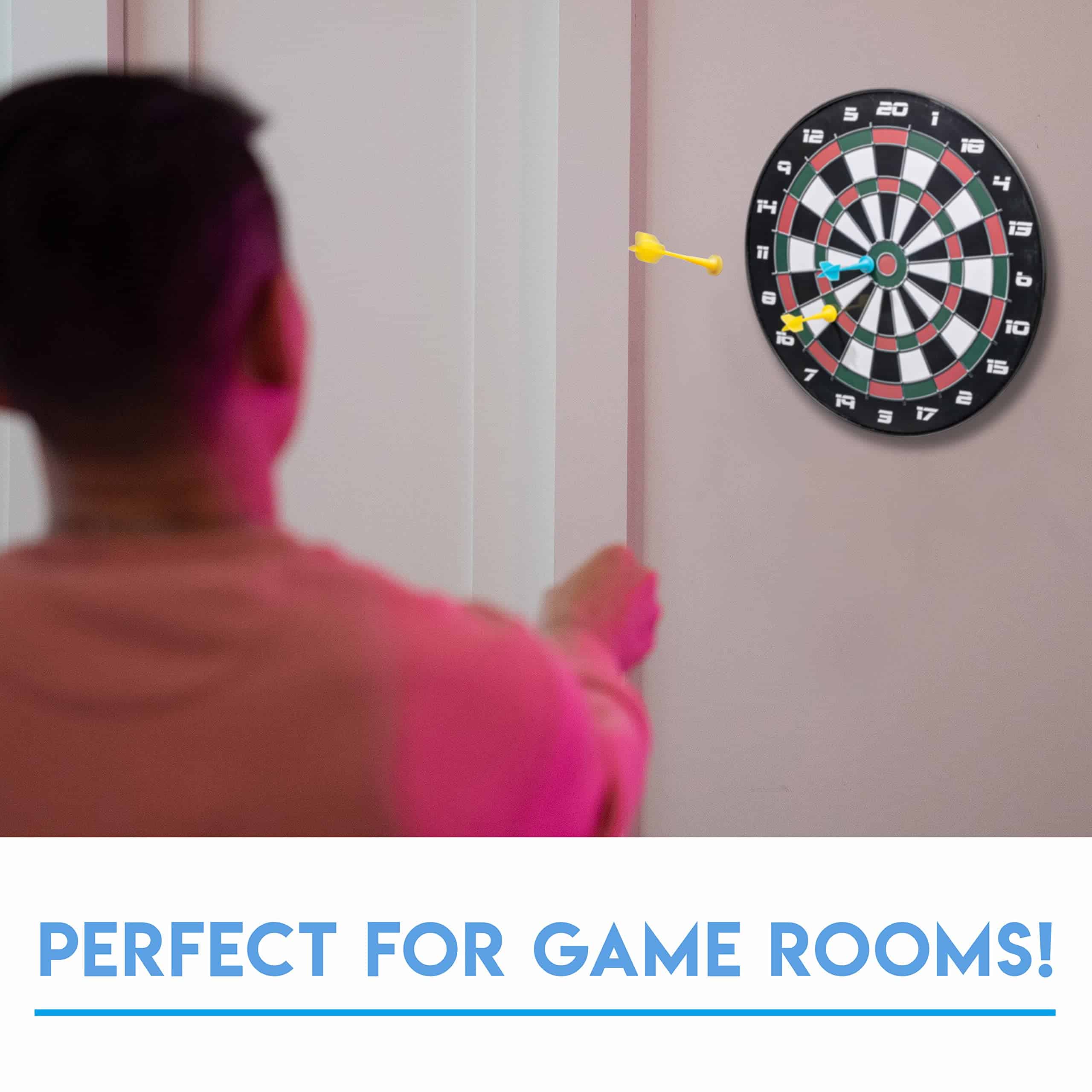 Set de tablero de dardos magnético Franklin Sports - - Imagen 8